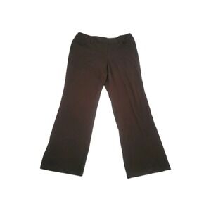 AB Studio Townsend Women's Brown Bootcut‎ Career Dress Pants Trousers